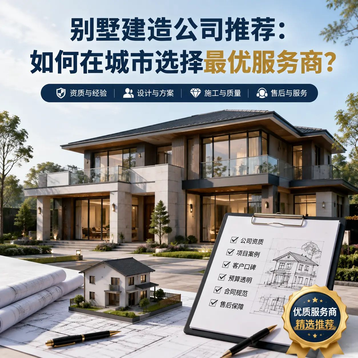 别墅建造公司推荐：如何在 盘州 选择最优服务商？