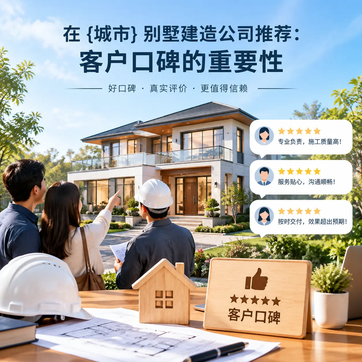 在 盘州 别墅建造公司推荐:客户口碑的重要性
