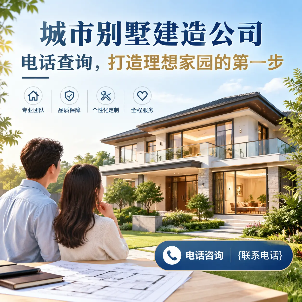 盘州别墅建造公司电话查询，打造理想家园的第一步
