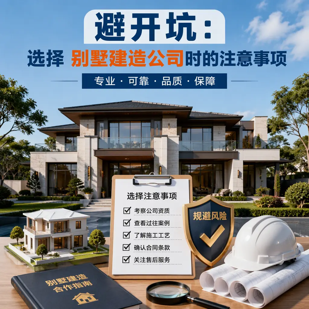 避开坑:选择 盘州 别墅建造公司时的注意事项