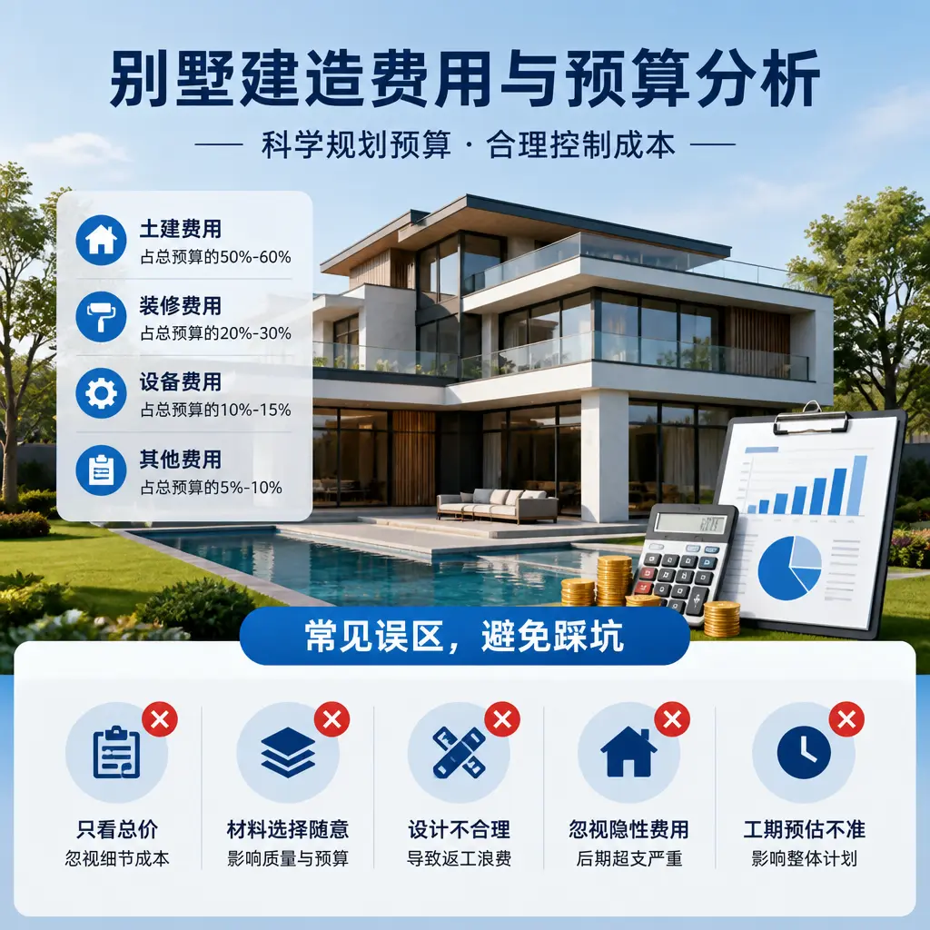 别墅建造公司推荐： 盘州 建造别墅的费用与预算分析