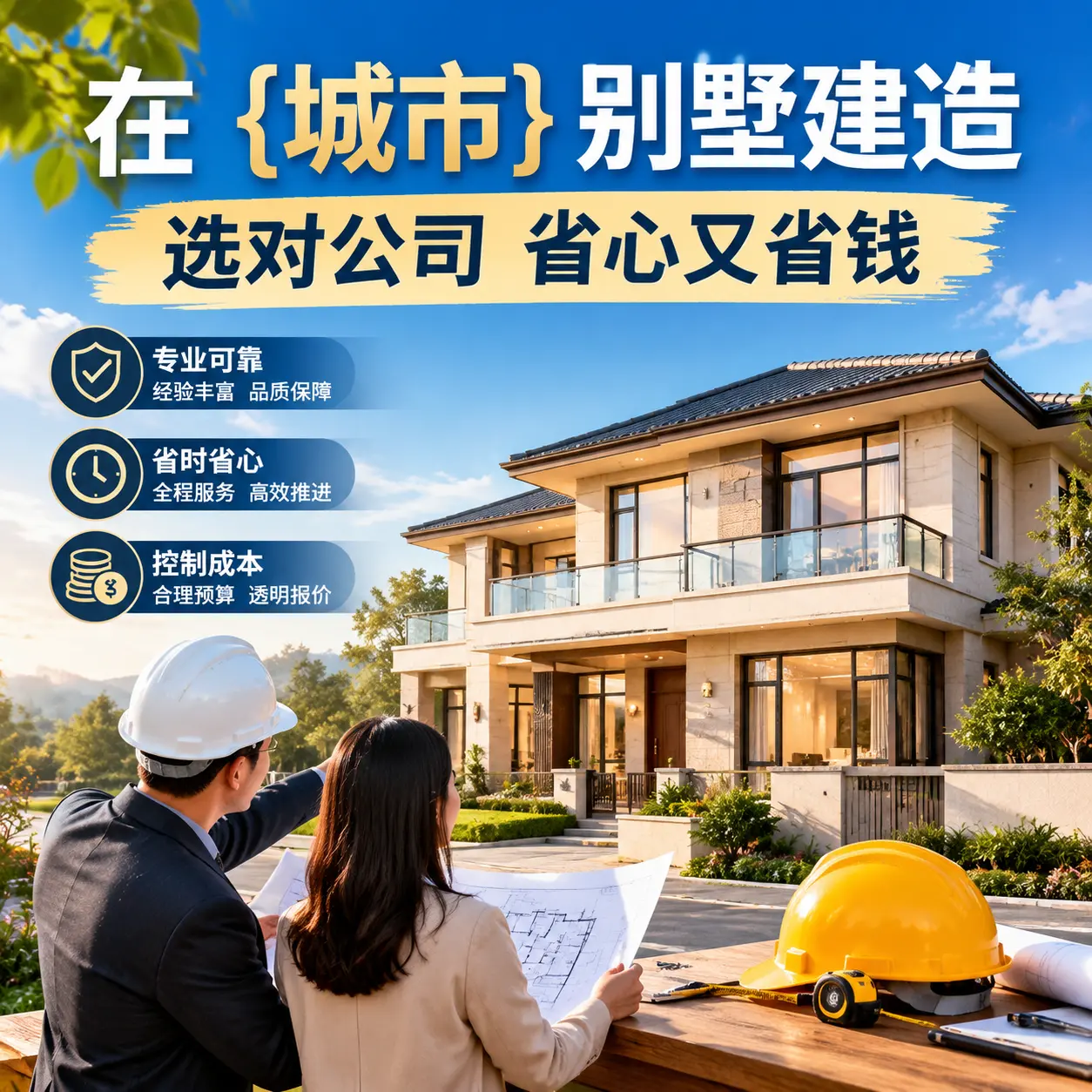 在 盘州 别墅建造,选对公司省心又省钱