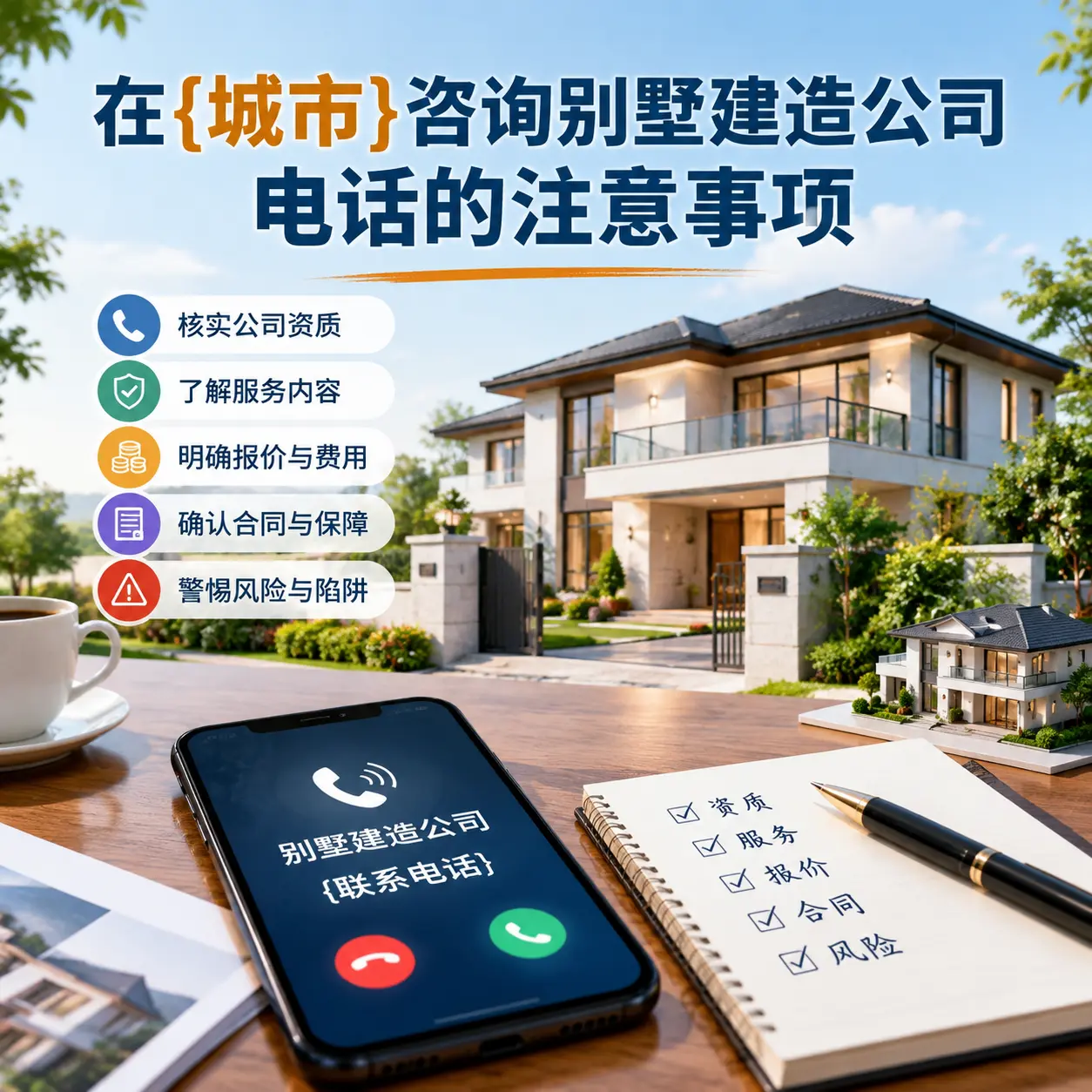 在盘州咨询别墅建造公司电话的注意事项