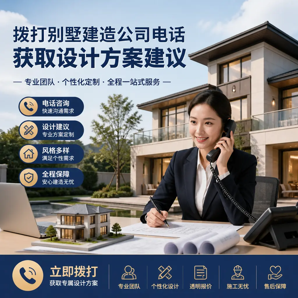 拨打盘州别墅建造公司电话，获取设计方案建议