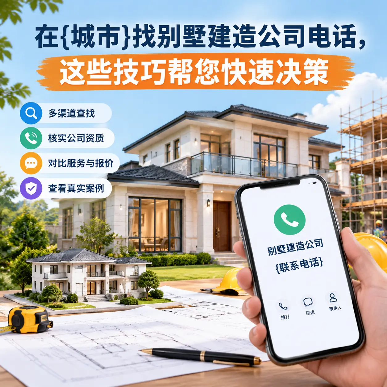 在盘州找别墅建造公司电话，这些技巧帮您快速决策