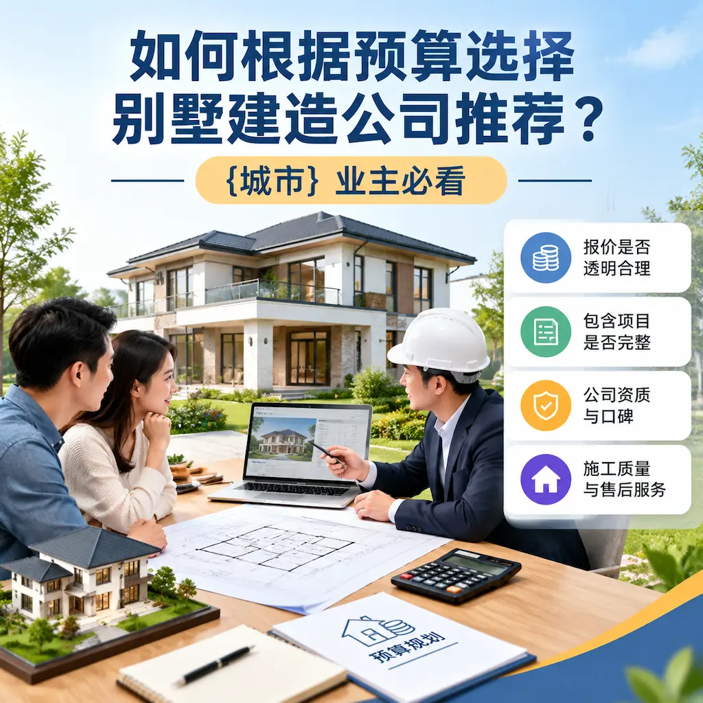 如何根据预算选择别墅建造公司推荐? 盘州 业主必看