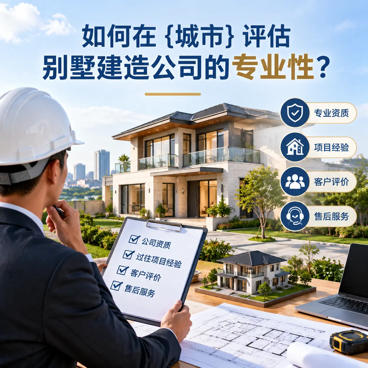 如何在 盘州 评估别墅建造公司的专业性?
