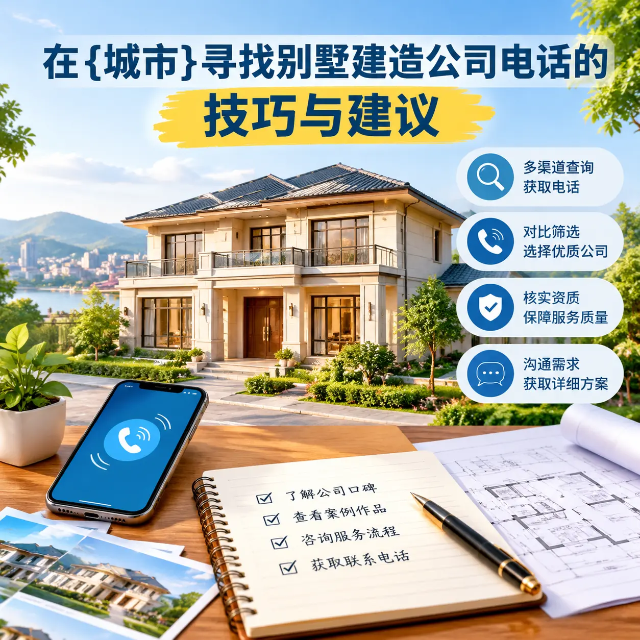 在盘州寻找别墅建造公司电话的技巧与建议