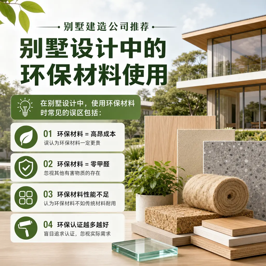 别墅建造公司推荐： 盘州 别墅设计中的环保材料使用
