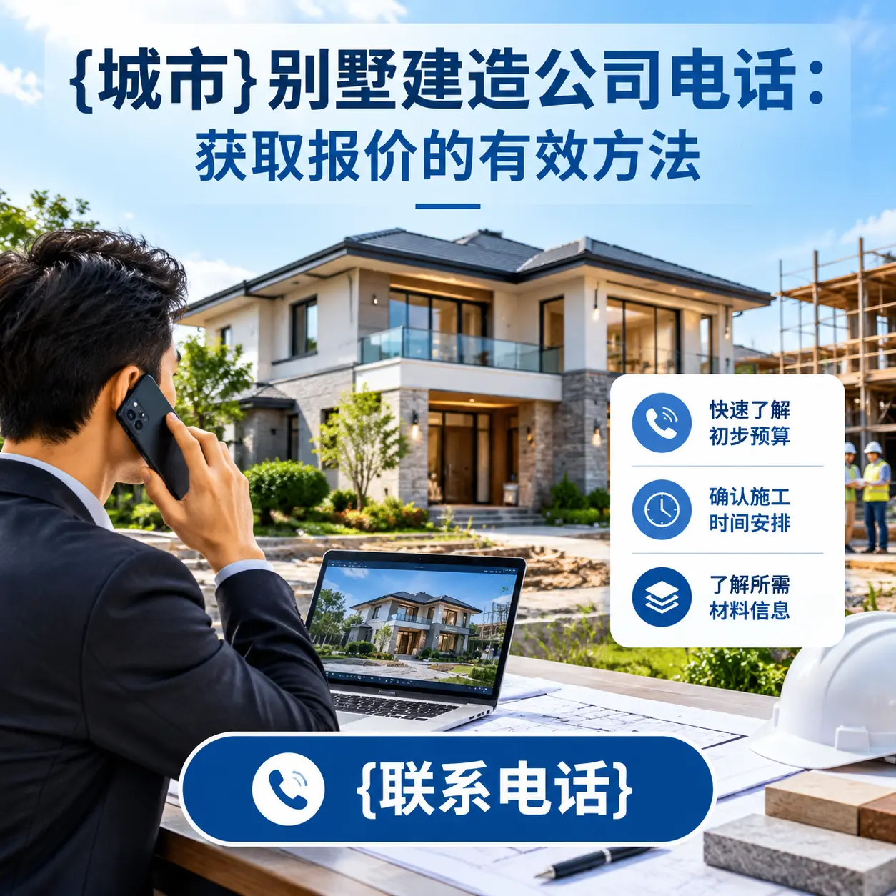 盘州别墅建造公司电话：获取报价的有效方法